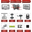 Kép 7/9 - Opticum AX Cinema mennyezetre rögzíthető TV konzol 32"-70"