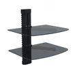 Kép 1/5 - Üvegpolc DUPLA 360x250x432 mm MAX 10kg ( UTV0044 )
