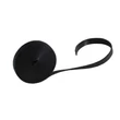 Kép 1/2 - Tépőzáras szalag, 19 mm, fekete, 3 m ( 18-10006 )