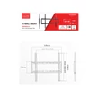 Kép 2/2 - Superior 37-70 Fix Extra Slim fali TV konzol