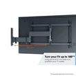 Kép 9/13 - Vogels TVM3643 TV fali konzol 40-77"