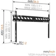 Kép 1/3 - Vogels MA4000 TV fali konzol