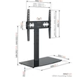 Kép 2/5 - Vogels MS3085 asztali tv tartó
