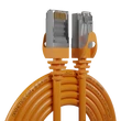 Kép 1/3 - Openetics Cat. 8 S/FTP LSZH patchkábel, 10 m, narancssárga
