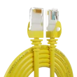 Kép 1/2 - Openetics Cat.6 U/UTP LSZH patch kábel, 3 m, sárga színű