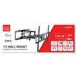 Kép 3/4 - Superior 37-70 Full Motion Extra Slim fali TV konzol