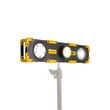 Kép 1/9 - LED reflektor - akkumulátoros, dimmerelhető, fókuszálható - 1500 lumen