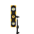 Kép 8/9 - LED reflektor - akkumulátoros, dimmerelhető, fókuszálható - 1500 lumen