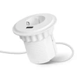 Kép 1/5 - Rejtett - beépíthető konnektor + USB - fehér