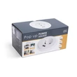 Kép 5/5 - Rejtett - beépíthető konnektor + USB - fehér