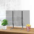 Kép 3/4 - Univerzális TV talp - fekete - 71 x 35 cm