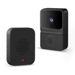 Kép 1/3 - Smart videó kaputelefon szett - Wi-Fi-s, akkumulátoros - HD - fekete