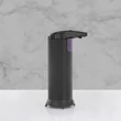 Kép 2/5 - Automata szappanadagoló - 220 ml - álló - elemes - matt fekete