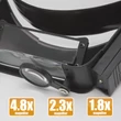 Kép 2/4 - Fejpántos nagyító LED világítással