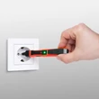 Kép 2/5 - Fázisceruza - érintésmentes funkcióval - Fény- és hang visszajelzéssel - 70 -250 V AC - elemes