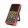 Kép 1/5 - Kézi oszcilloszkóp - akkumulátoros - 3.5" színes LCD - AC/DC, 400V, 40MHz, 2 csatorna, 8K/4K