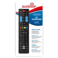 Távirányító Superior LG/Samsung Smart TV-hez ( SUPTRB002 )