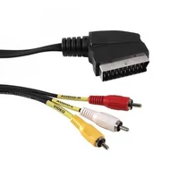 Scart - RCA átalakító kábel 1,5 