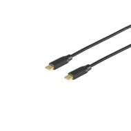 BlackCotton USB-C - USB-C kábel, 1m ( 20-70025 )