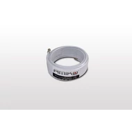 Szerelt koax kábel DualShield 10m fehér 