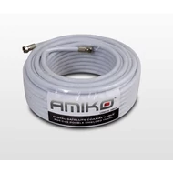 Koax kábel Dualshield 20m, csatlakozókkal ( 81001-20-2L )