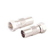 F dugó - koax dugó átalakító - 10db/csomag