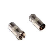 F dugó - koax hüvely átalakító 