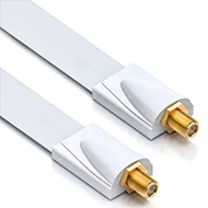 Ablak átvezető kábel prémium FLAT - Fehér ( 86377 )