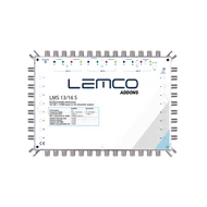 Lemco LMS1316S Multiswitch 13X16 tápegységgel