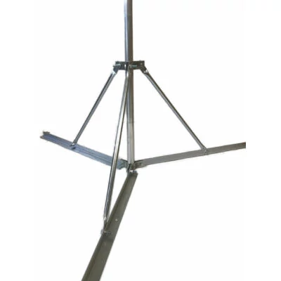 Antennaállvány lapostetőre NAGY (120°-os, háromlábú) 