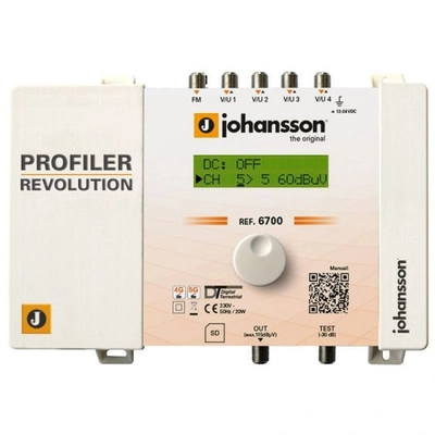 Johansson 6700 Profiler programozható antennaerősítő-szűrő ( 2067000000018 )