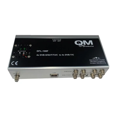 DFL-100F 4xDVB-S-T-C to 4xDVB-T-C mini fejállomás ( DFL-100F )