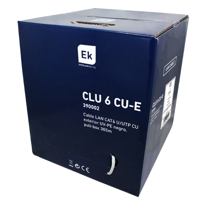 Ekselans CLU 6CU-E Cable LAN Cat6 U/UTP kültéri ( 390002 )
