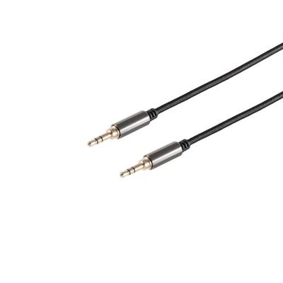 BlackCotton 3.5mm Jack- Jack audiókábel, 0,5m ( 20-30015 )