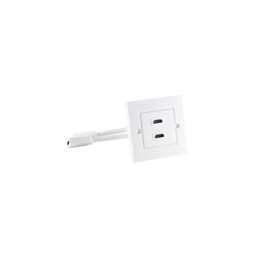 HDMI fali aljzat dupla - kábelhosszabbítóval ( 79510-2 )