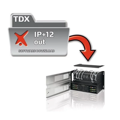 Triax TDX IPTV out 12 service extra 