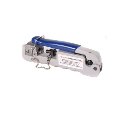AX univerzális kompressziós fogó - RG59, RG6.RG11, BNC, F, IEC, RCA ( AKC0030 )