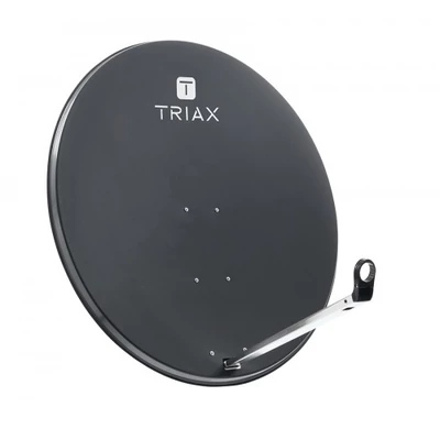 TRIAX TDS 120 - acél parabola antenna, antracit