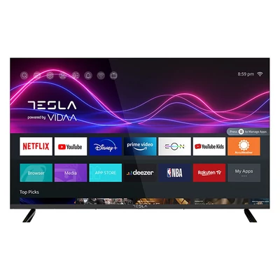 Tesla TV 50" - UHD - 4K HDR, SMART TV - okos TV