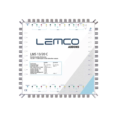 Lemco LMS1320C Multiswitch 13X20 tápegység nélkül