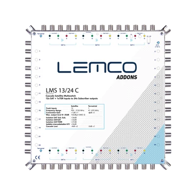 Lemco LMS1316C Multiswitch 13X16 tápegység nélkül
