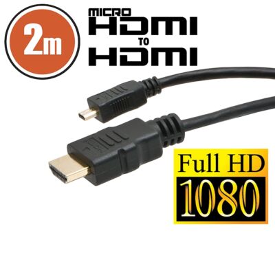 HDMI - microHDMI kábel 2m 
