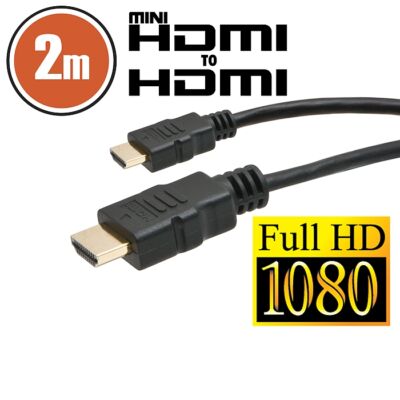 HDMI - miniHDMI kábel 2m 