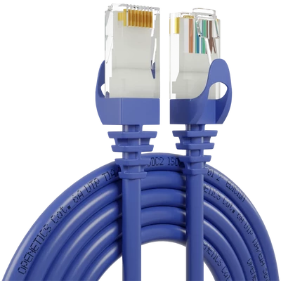 Openetics Cat. 6A U/UTP LSZH patchkábel, 0,5 m, kék