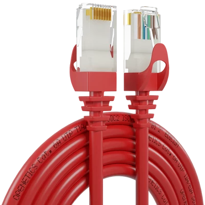 Openetics Cat. 6A U/UTP LSZH patchkábel, 0,5 m, piros