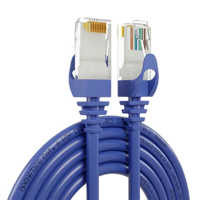 Openetics Cat.6 U/UTP patch kábel, 5 m, kék színű