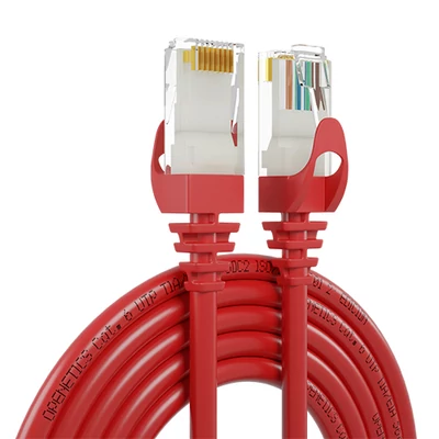 Openetics Cat.6 U/UTP patch kábel, 3 m, piros színű