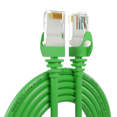 Openetics Cat.6 U/UTP patch kábel, 5 m, zöld színű