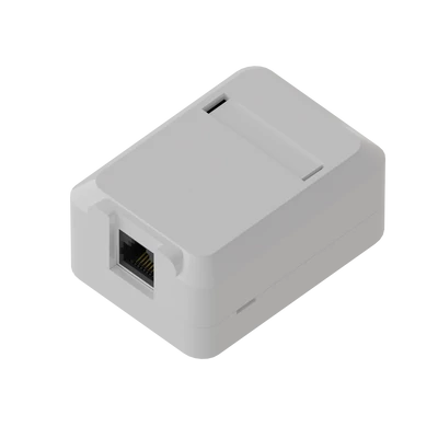 Openetics Cat.6 fali aljzat 1× UTP RJ45 csatlakozóval, védőzsalus kivitel