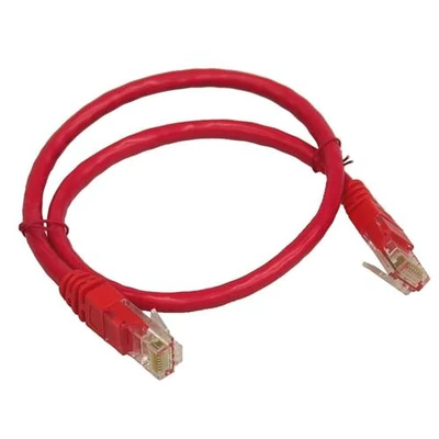 Openetics Cat.5e U/UTP patch kábel, 1 m, piros színű